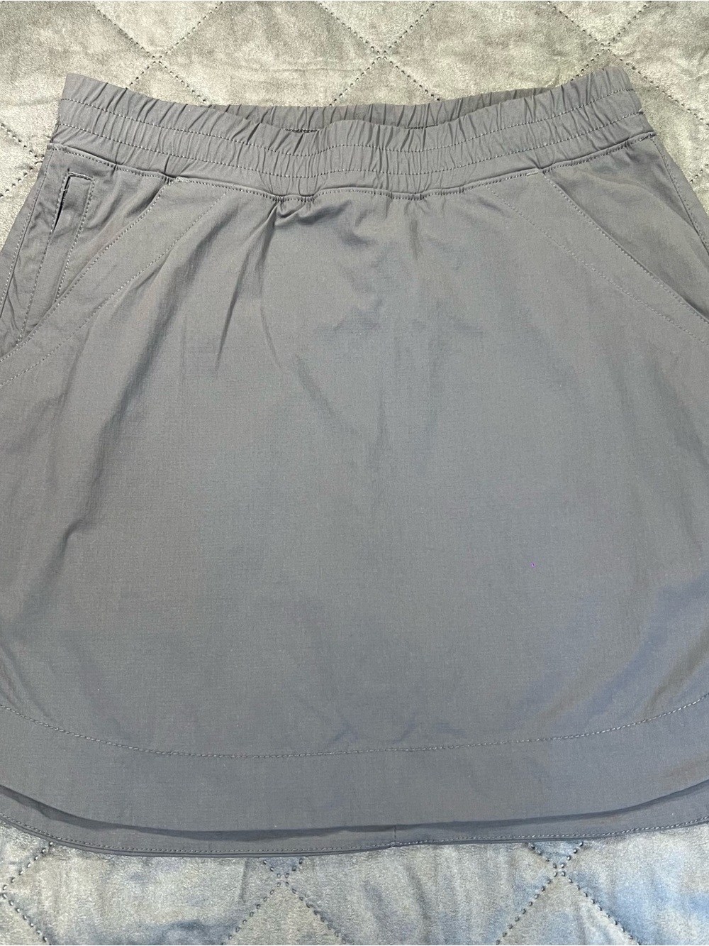 AKHG Duluth Trading Co. Access Point Pull-On Skort - Women's Size 4 - Gray